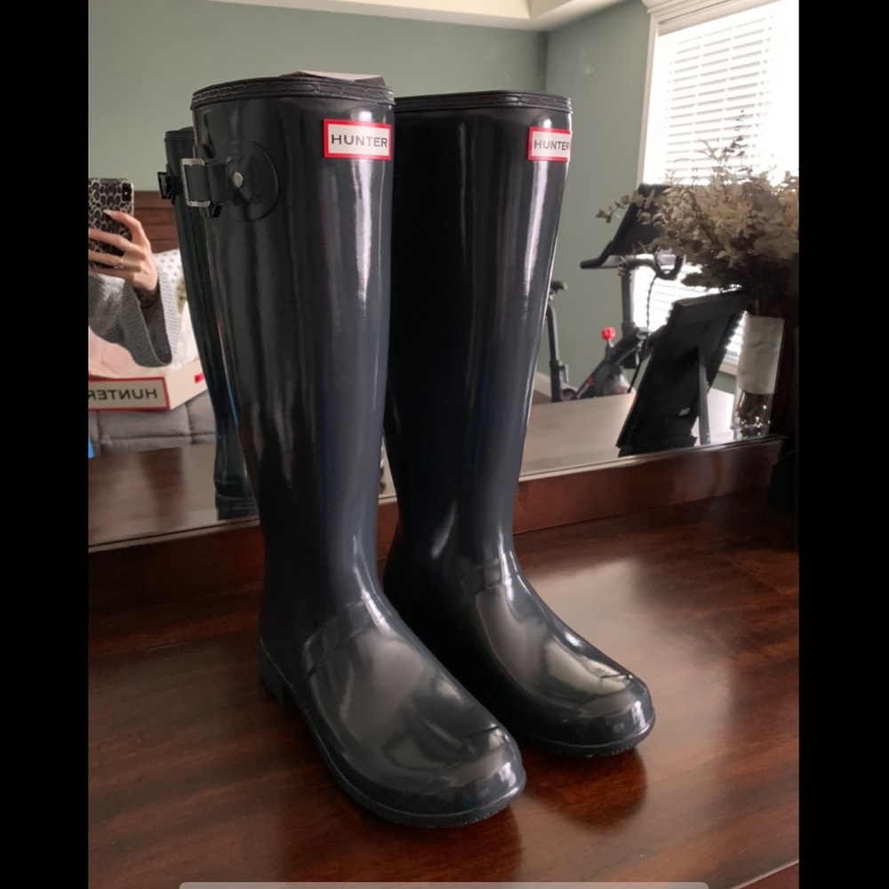 Slate Grey Hunter Boots